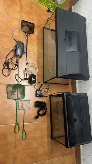 Acuario / Pecera con accesorios