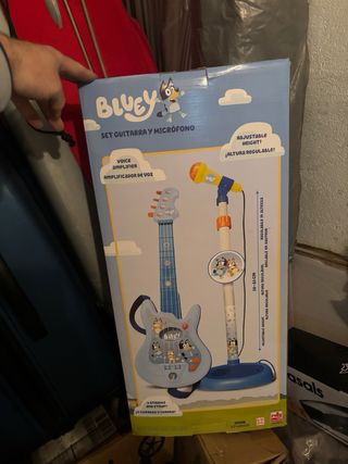 Guitarra y Micrófono Bluey