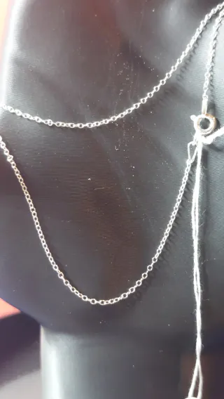 Cadena de Plata de Ley de 40cm