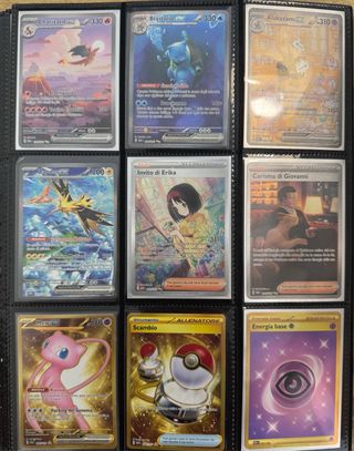 Master Set Pokémon 151 ITA Completo + Charizard