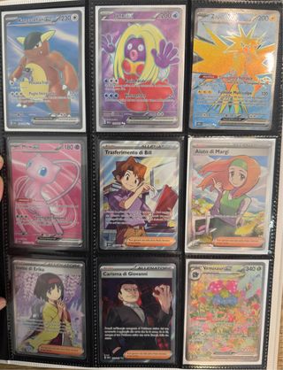 Master Set Pokémon 151 ITA Completo + Charizard