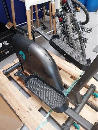 Bicicleta Elíptica Initial Elliptical 100 Blanco Conectada