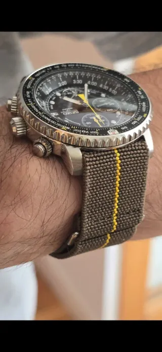 Seiko Flightmaster Cronógrafo