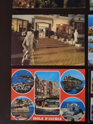 Lotto 11 cartoline Ischia vintage (nuove)