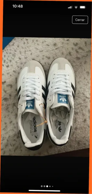 Adidas Samba OG Blanco/Negro Talla 37