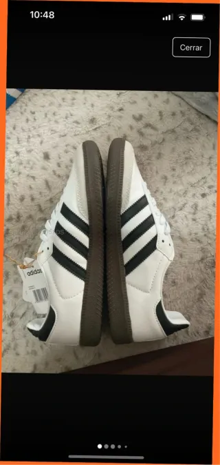 Adidas Samba OG Blanco/Negro Talla 37
