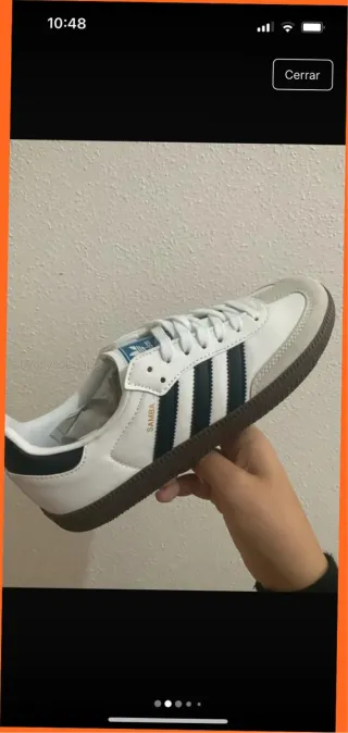 Adidas Samba OG Blanco/Negro Talla 37