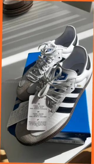 Adidas Samba OG Blancas Negras Talla 40