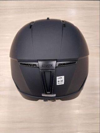 Conjunto casco + máscara de esquí adulto, UVEX negro