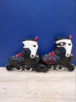Patines Línea Hombre Oxelo Fitness FIT500 Azul