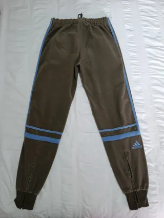 Adidas Challenger Pantalones Marrones y Azules