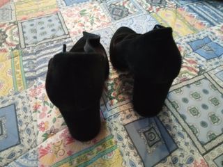 Décolleté donna nere con tacco