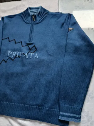 Jersey Privata Hombre Azul