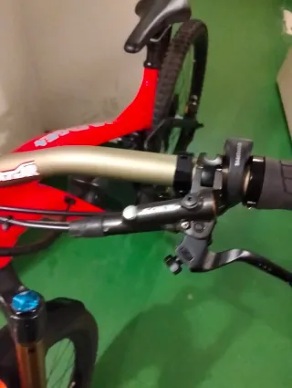 Bicicleta Eléctrica Montaña Naranja