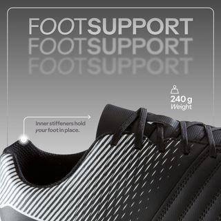 Botas de Fútbol Kipsta Agility 100 FG adulto negro