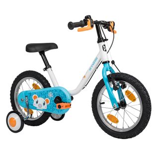 Bicicleta niños 14 pulgadas Btwin 100 Artic blanco 3-4,5