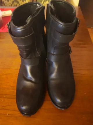 Botas mujer moto o para poner con vaqueros talla41