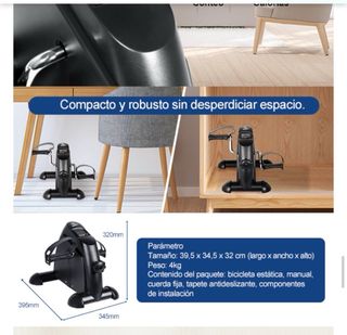Uten Mini Pedal de Ejercicio Estaticos. Bicicleta