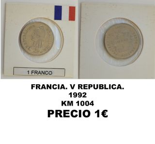 Lotes monedas Francia.