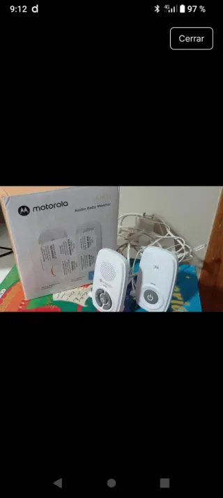 Vigilabebés Motorola Audio