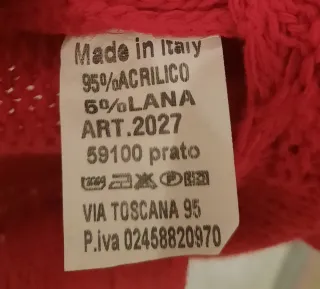 Jersey mujer rojo