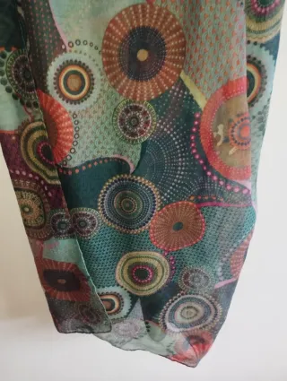 Sciarpa foulard donna con stampa