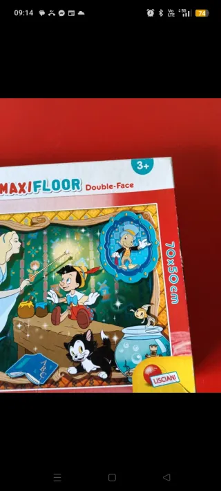 Puzzle Disney Classics Pinocchio MaxiFloor 24 pezz