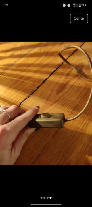 Lámpara de mesa vintage