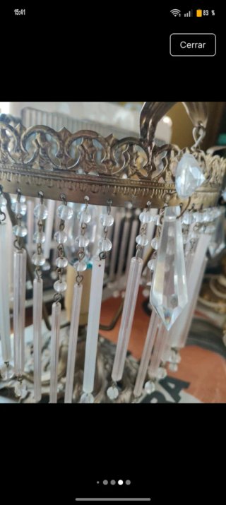 Lámpara de mesa vintage
