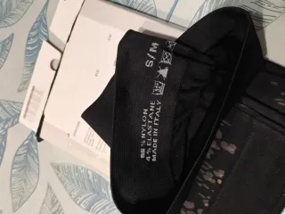 Leggings fantasia nero e marrone Calzedonia