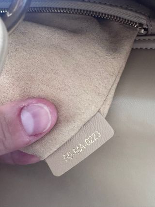 Bolso Lady Dior Grande Beige