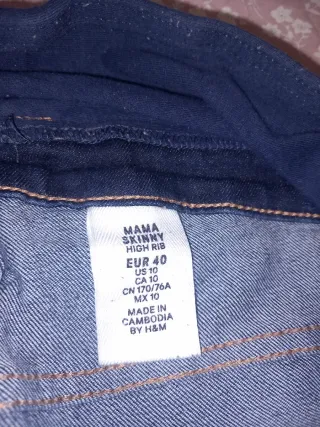 Pantalón Premamá Azul