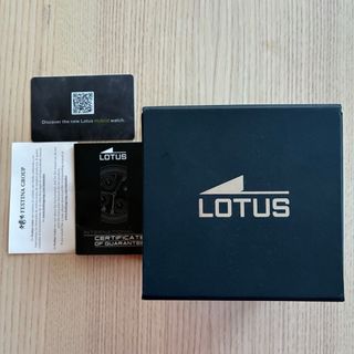 Reloj Lotus Connected Negro y Dorado