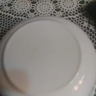 Insalatiera in porcellana bianca e blu