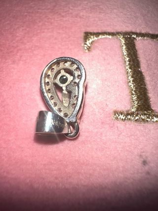 Conjunto de plata 925 con esmeraldas