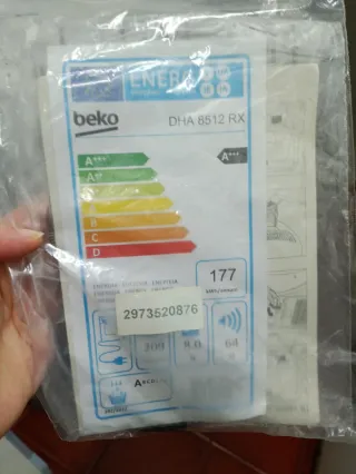 Secadora Beko EcoGentle Technology DHA 8512 RX