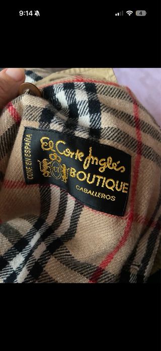 Chaleco Burberry Clásico