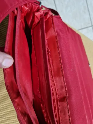 Borsetta Zanotti rossa con tracolla