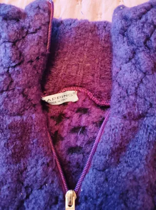 Chaqueta punto Mohair Niña Made in Italy 12 anos