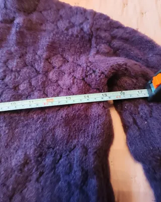 Chaqueta punto Mohair Niña Made in Italy 12 anos