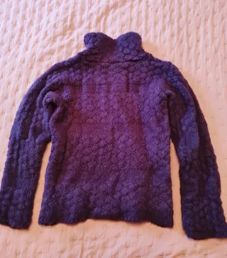 Chaqueta punto Mohair Niña Made in Italy 12 anos