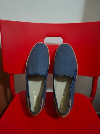 Alpargatas Geox Azul
