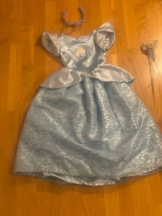 Disfraz Cenicienta Disney Talla 6