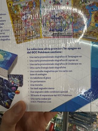 Collezione Ultra Premium Pokémon Terapagos EX ITA