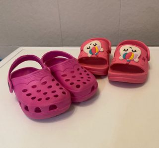 Set 2 ciabattine bimba n.22