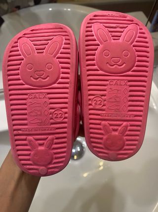 Set 2 ciabattine bimba n.22