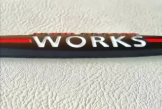 Emblema Logo JCW para Maletero de Mini Cooper One