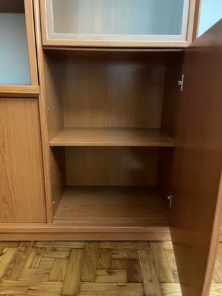 Mueble de salón modular madera