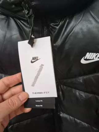 Chaqueta Nike acolchada negra Talla L
