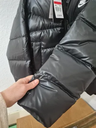 Chaqueta Nike acolchada negra Talla L